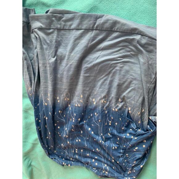 Womens No brand/Unsure 3xl Long Sleeve Light Blue/ Dark blue Ombré Sweater - Picture 5 of 5